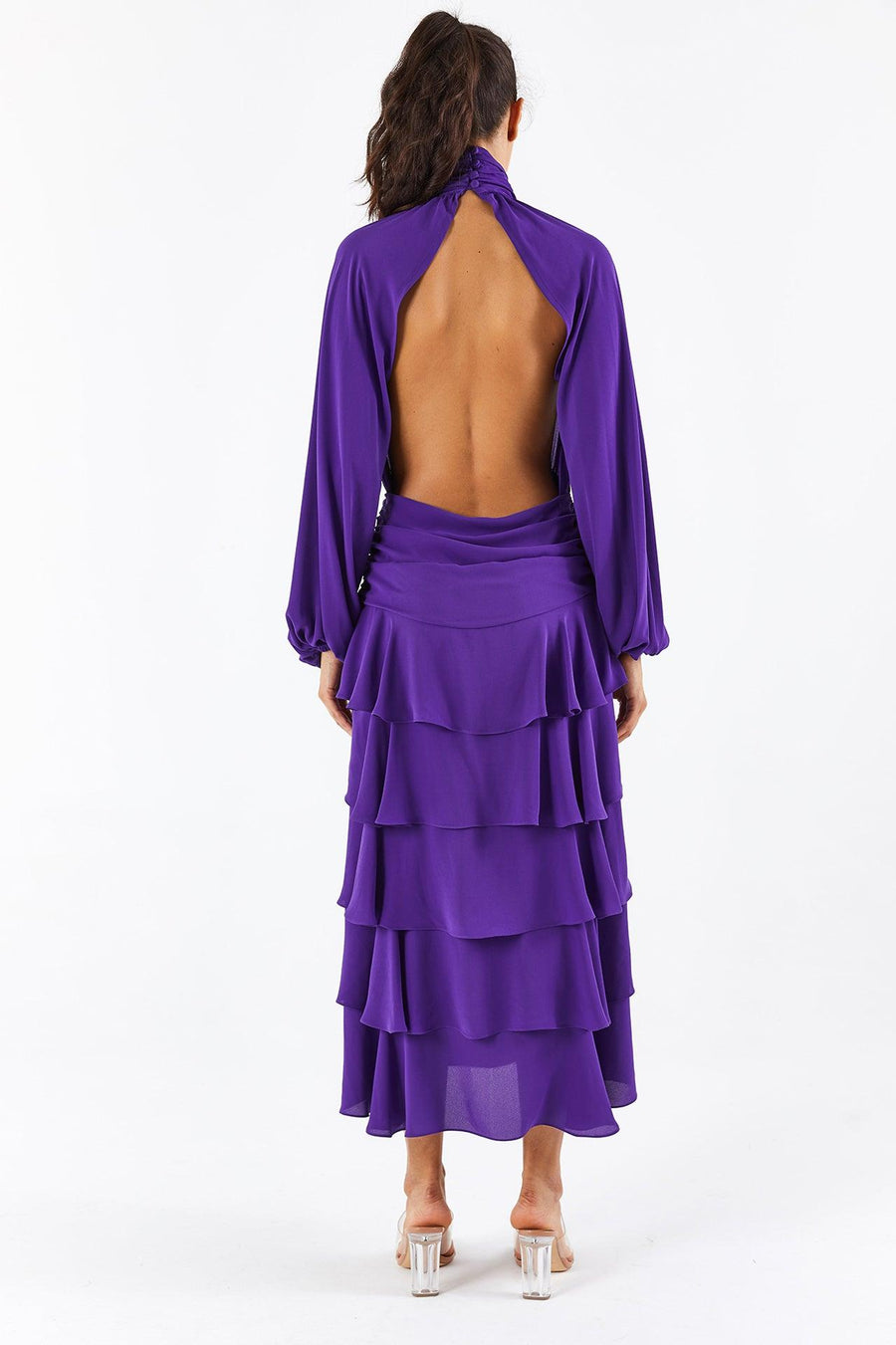 Roma Maxi Dress | Purple - Mergim