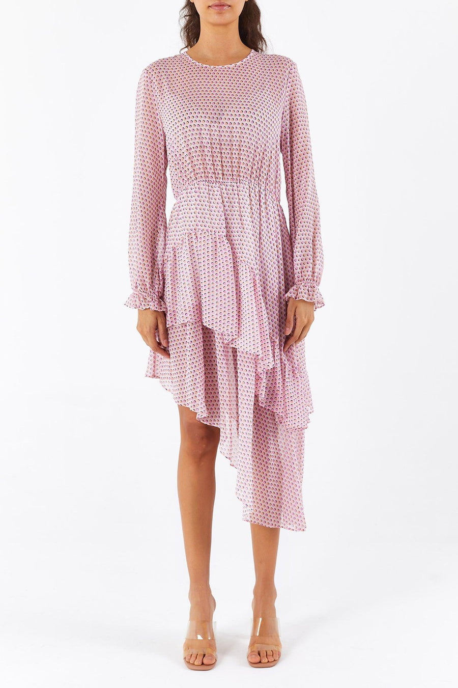 Liviana Dress | Pink - Mergim