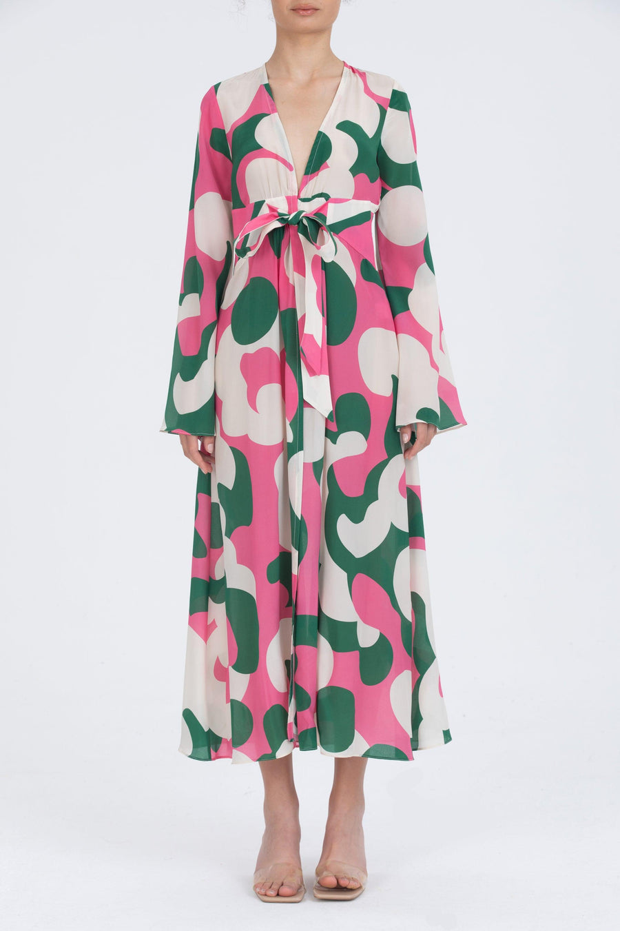 Carmellia Maxi Kimono | Multicolor - Mergim