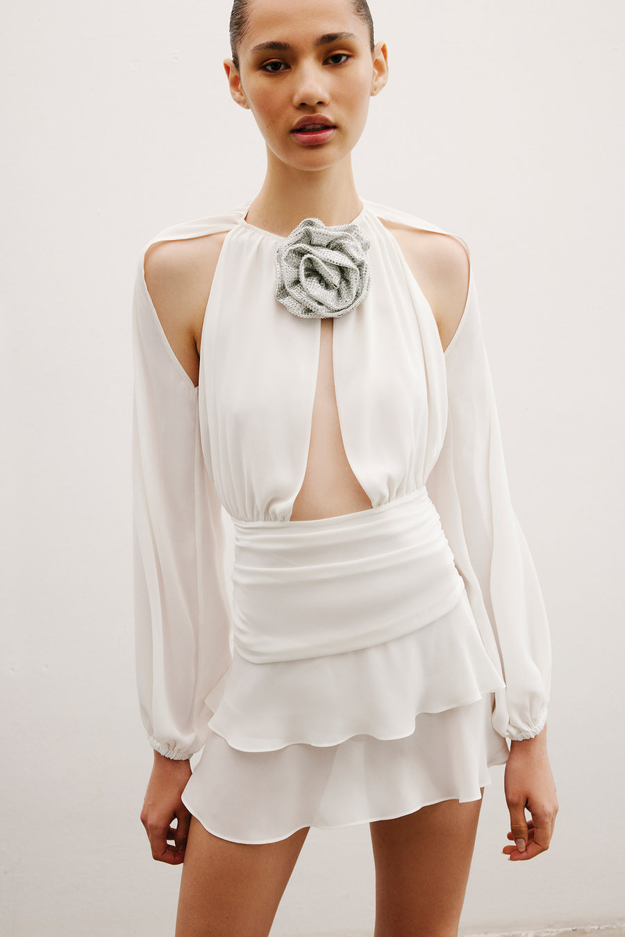 Roma Mini Dress | Off White