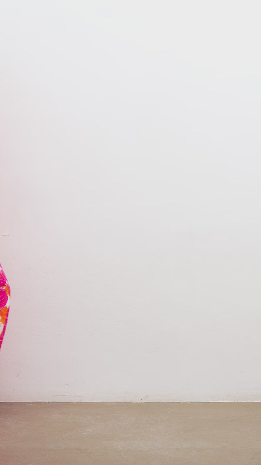 Marlin Linen Dress | Fuschia & White