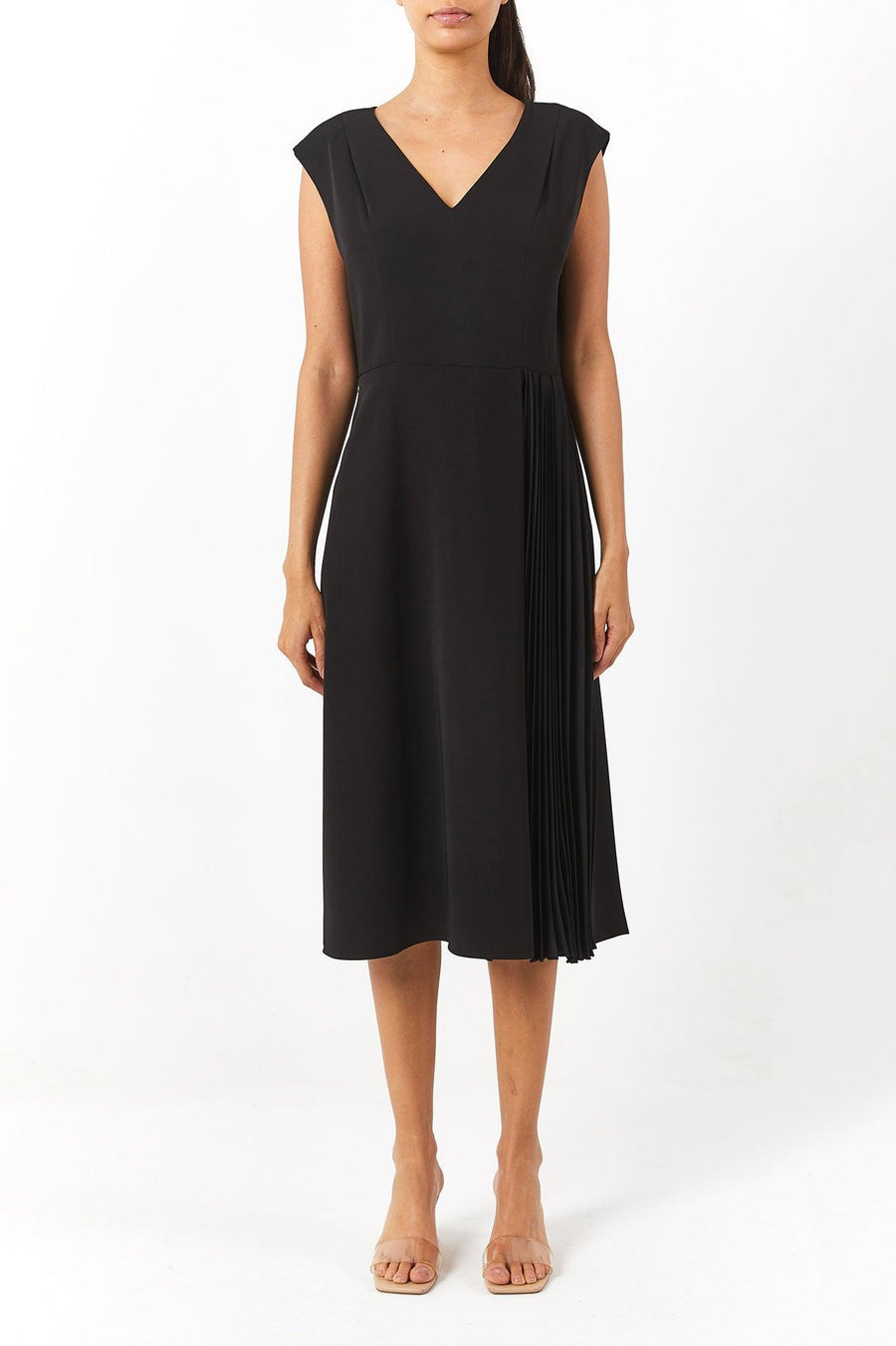 Rovana Dress | Black - Mergim