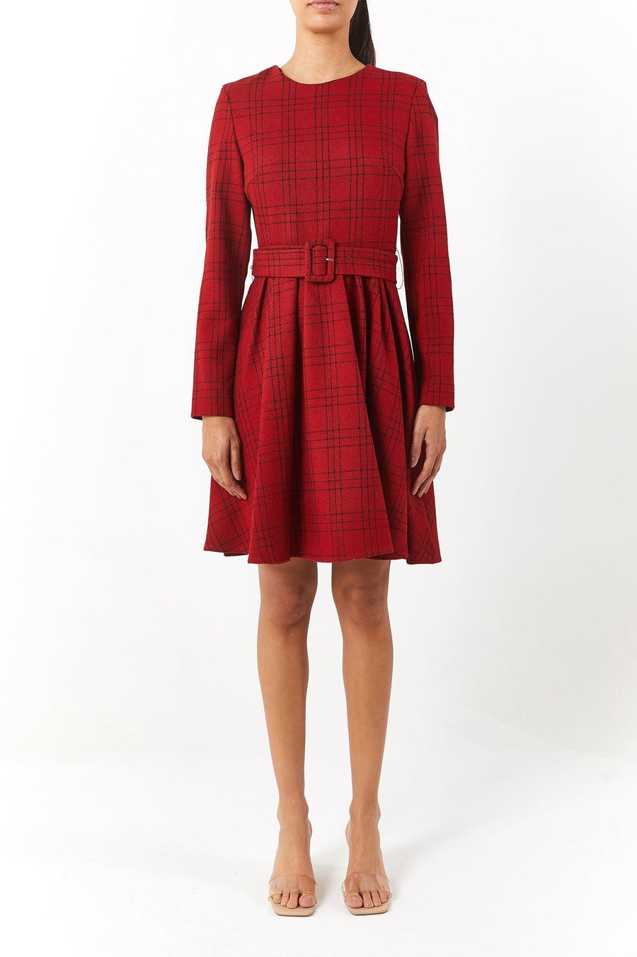 Renau Dress | Red - Mergim