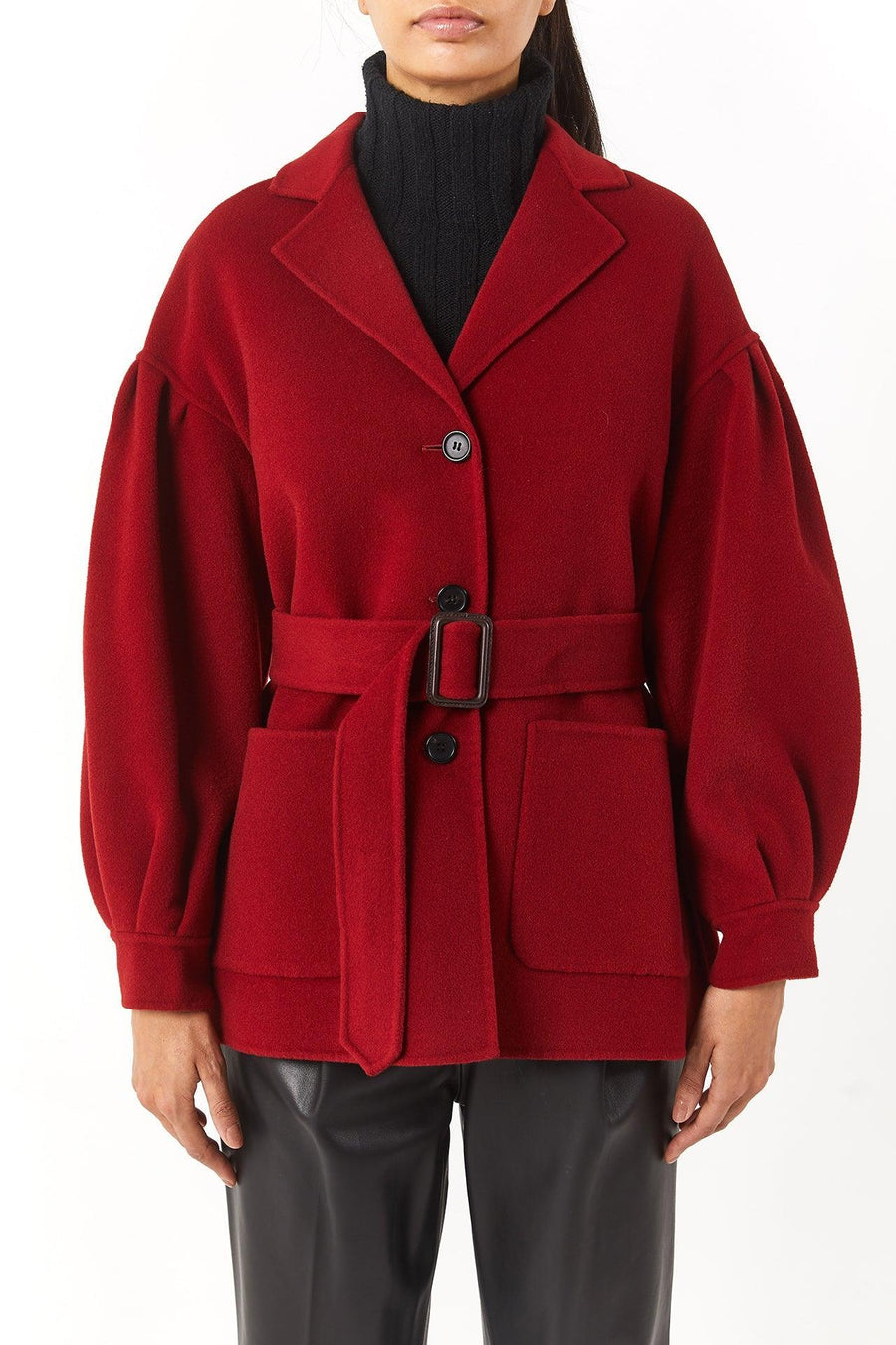 Roodi Coat | Red - Mergim