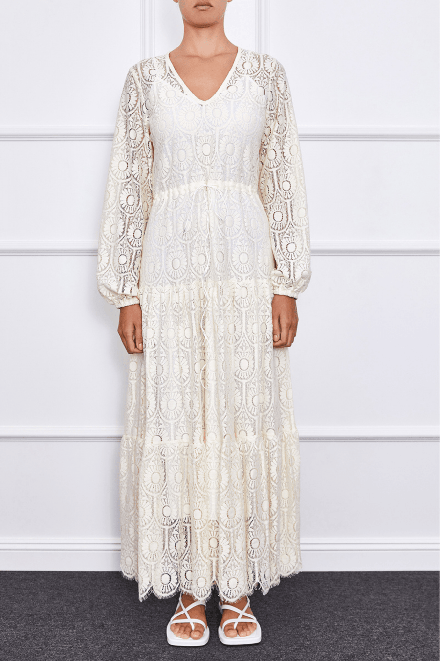 Arielle Dress | Off-White - Mergim