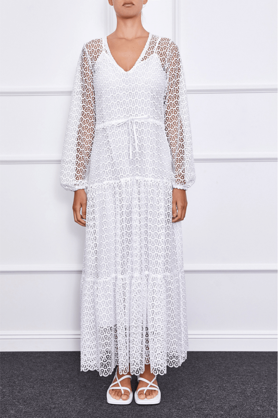 Arielle Dress | White - Mergim