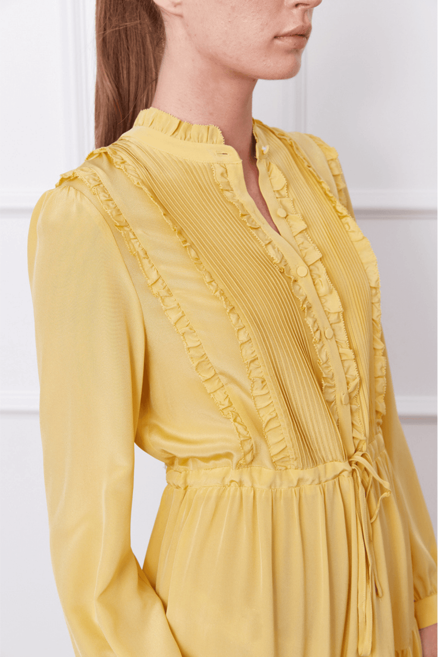 Harper Dress (yellow) - Mergim
