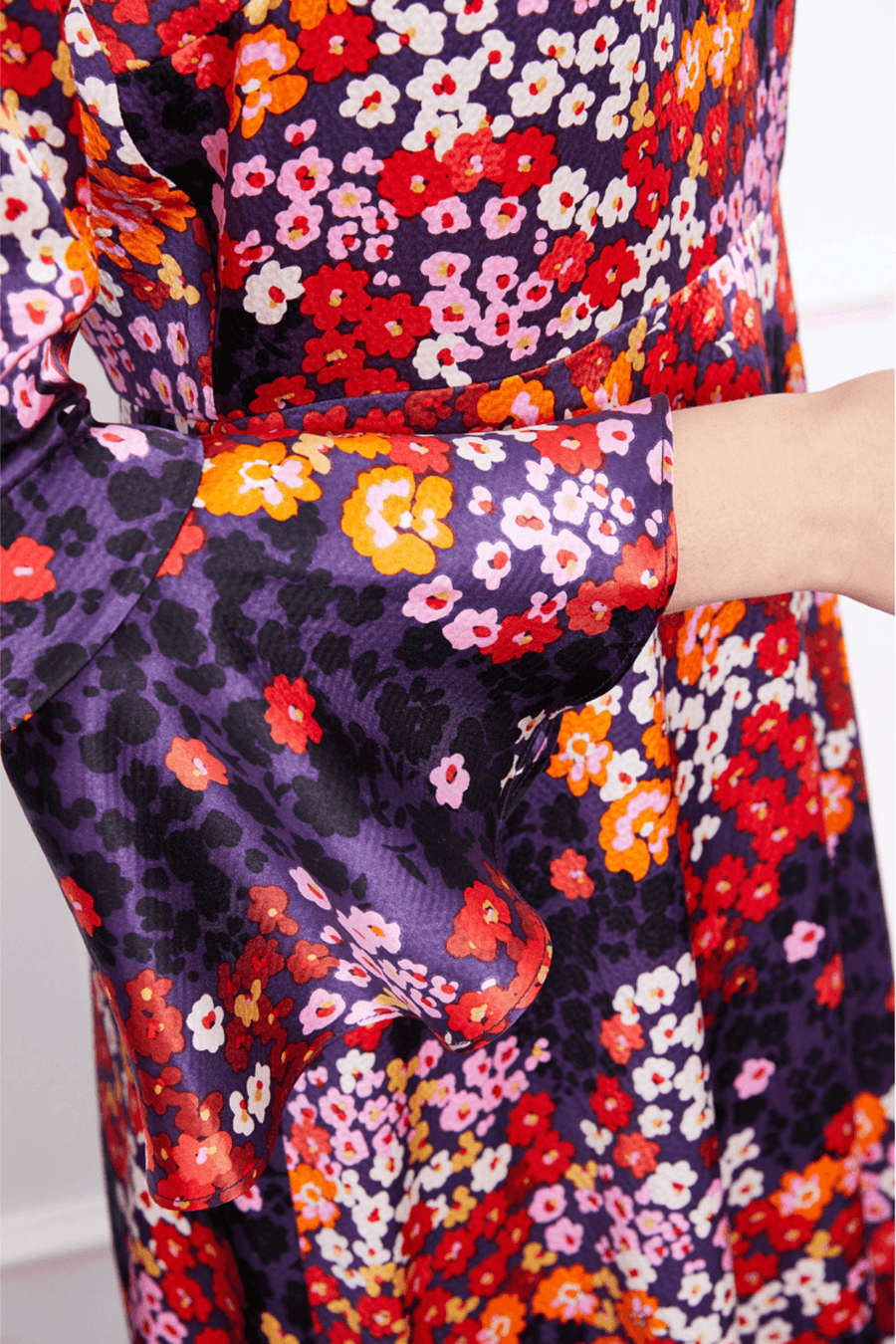 Clarita Dress (Multicolor) - Mergim
