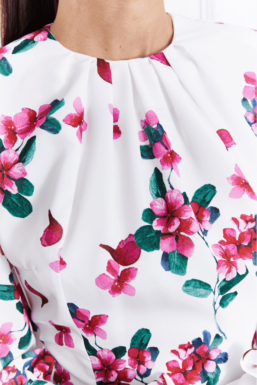 Camellia Dress (White) - Mergim