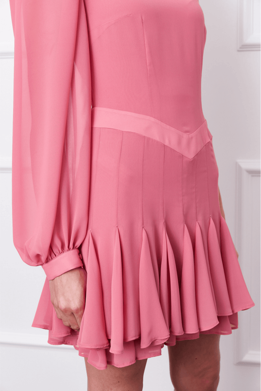 Goya Dress (Faded Pink) - Mergim