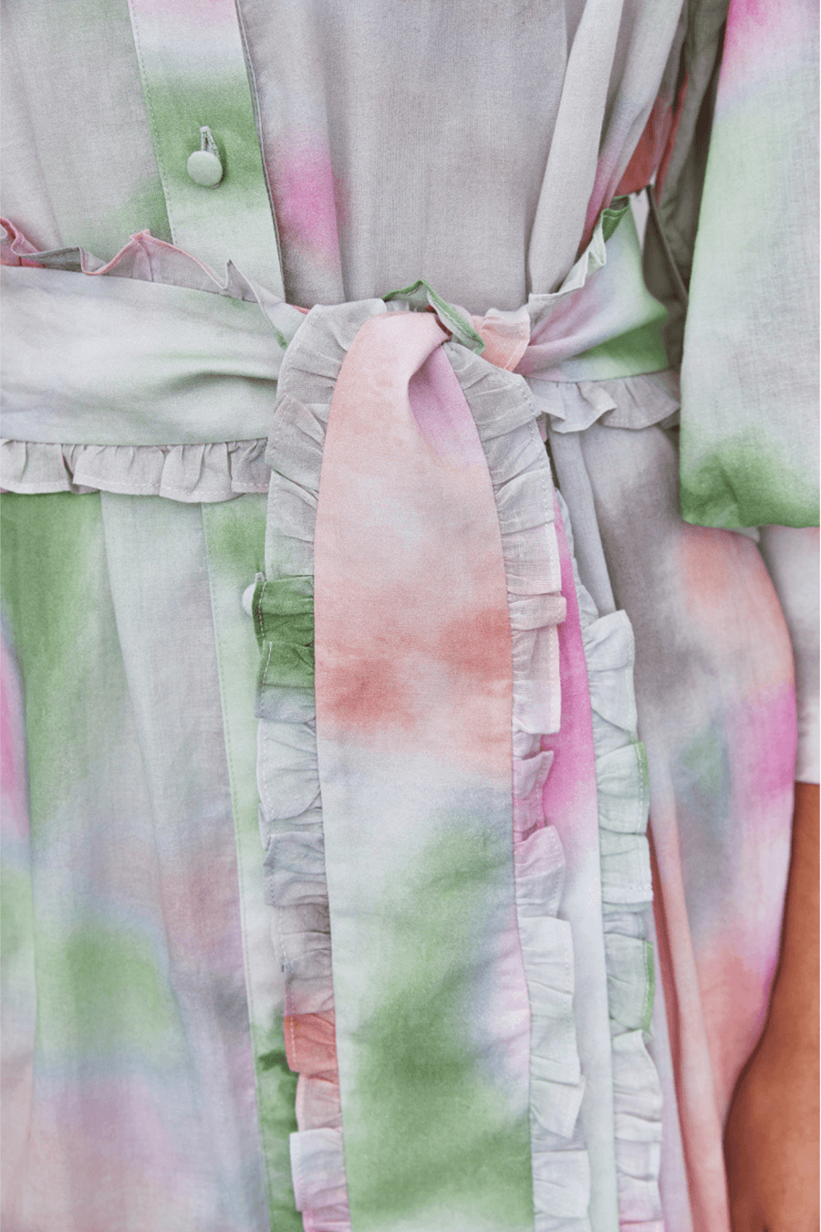 Jasmine Maxi Dress (Multicolor) - Mergim