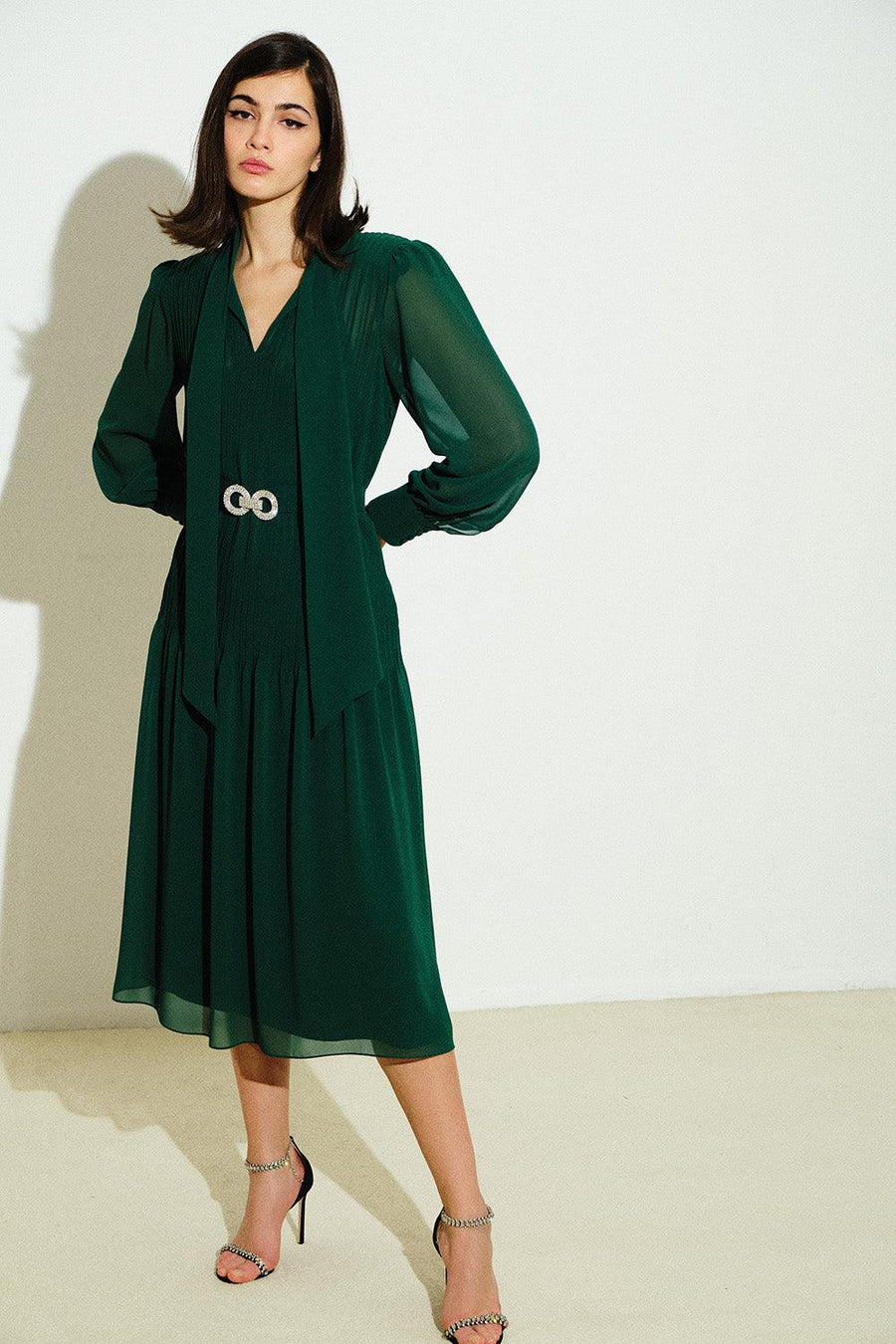 Kendall Dress | Emerald - Mergim